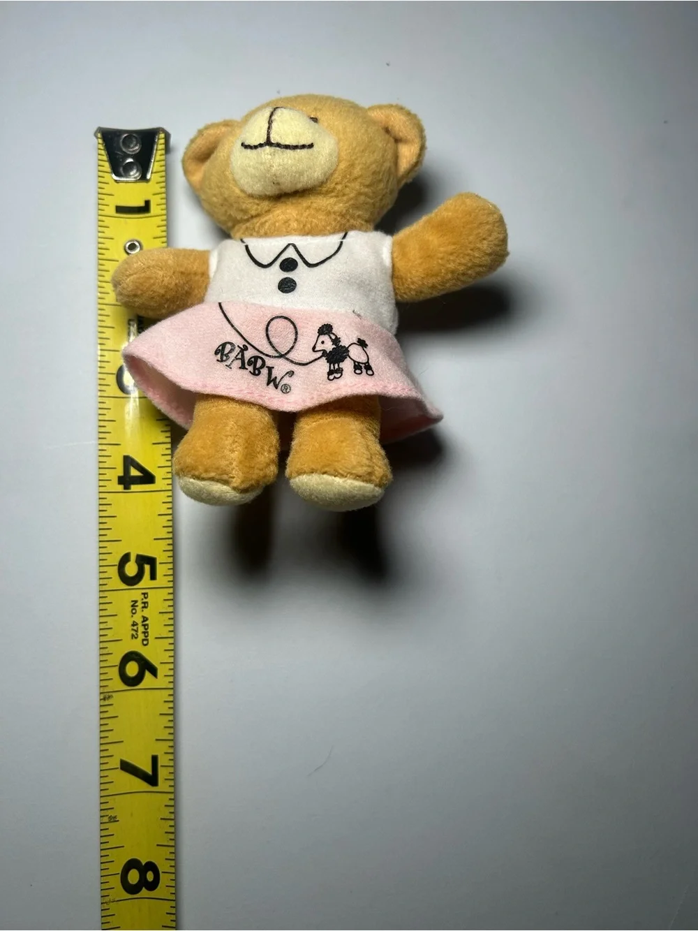 McDonald's Build A Bear Read Teddy Poodle Skirt Number 4 From 2006